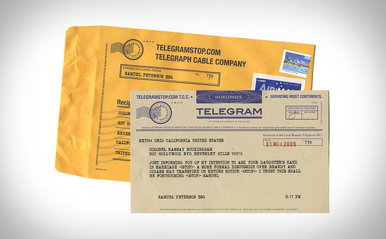 Old-School Telegram Old-School Telegram