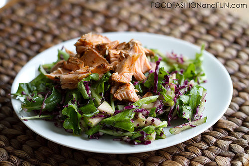Rice Salad with Smoked Salmon