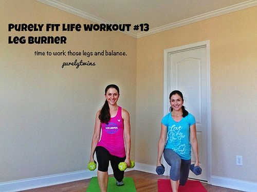 At home leg balance workout