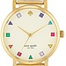 Kate Spade New York 'metro Patchwork' Leather Strap Watch, 34mm