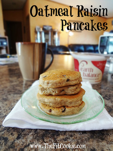 Oatmeal Raisin Pancakes