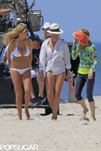 Kate Upton Busts Out Her Bikini While Cameron Diaz and Leslie Mann Keep It Covered Kate Upton Busts Out Her Bikini While Cameron Diaz and Leslie Mann Keep It Covered