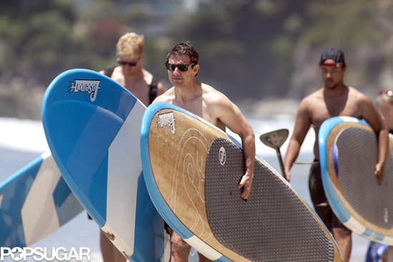 Tom Cruise went for a paddle with his son, Connor Cruise, on Father's Day.
Tom Cruise went for a paddle with his son, Connor Cruise, on Father's Day.