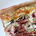 Mushroom Proscuitto Pizza