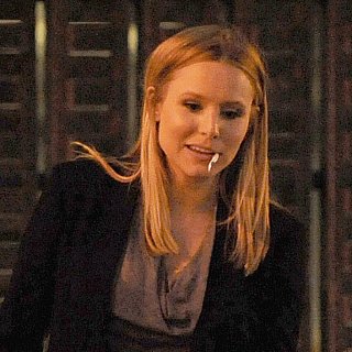 Kristen Bell on Veronica Mars Set Pictures