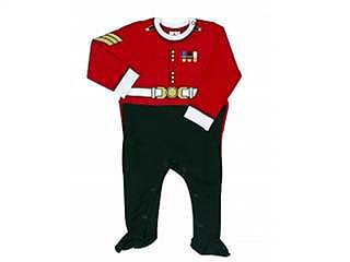 This sweet Guardsman Sleep Suit ($22) is exclusive to the Royal Collection Trust Shop, Buckingham Palace's official retailer of royal memorabilia.
This sweet Guardsman Sleep Suit ($22) is exclusive to the Royal Collection Trust Shop, Buckingham Palace's official retailer of royal memorabilia.