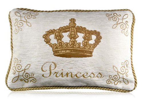 The Royal Collection Trust Shop is also selling a princess pillow ($60) that would make a nice addition to a future princess's nursery.
The Royal Collection Trust Shop is also selling a princess pillow ($60) that would make a nice addition to a future princess's nursery.