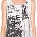 EACH x OTHER By Alize Meurisse Graphic Tank in Grey