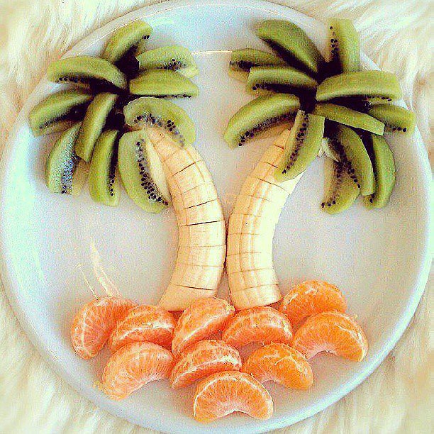 Palm trees made from fruit remind us of the carefree days of Summer.
Source: Instagram user bambini_pucillo
Palm trees made from fruit remind us of the carefree days of Summer.
Source: Instagram user bambini_pucillo
