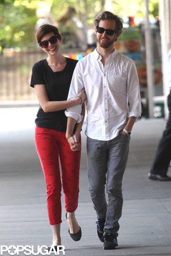 Anne and Adam Show a Little PDA in the Big Apple Anne and Adam Show a Little PDA in the Big Apple