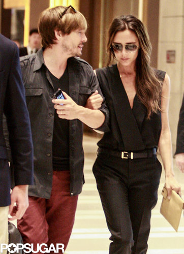 Victoria Beckham Balances Work and Play in Beijing Victoria Beckham Balances Work and Play in Beijing