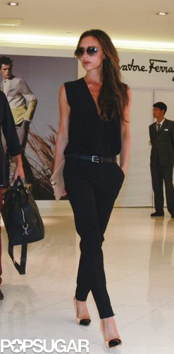 Victoria Beckham Balances Work and Play in Beijing Victoria Beckham Balances Work and Play in Beijing
