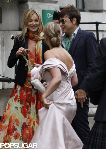 Kate Moss and Sienna Miller Pair Up For a Pal's London Wedding Kate Moss and Sienna Miller Pair Up For a Pal's London Wedding