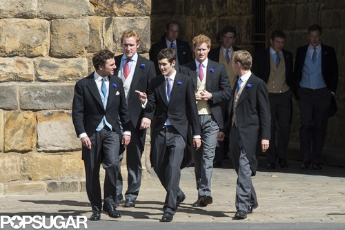 Princes William and Harry Celebrate a Wedding With Pippa Middleton, Chelsy Davy, and Cressida Bonas Princes William and Harry Celebrate a Wedding With Pippa Middleton, Chelsy Davy, and Cressida Bonas