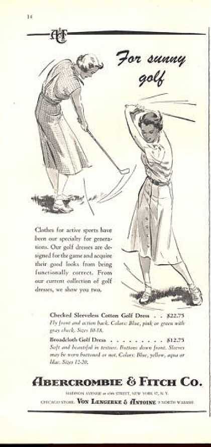A golf dress at Abercrombie & Fitch for only $12.75? Was that real life?
A golf dress at Abercrombie & Fitch for only $12.75? Was that real life?