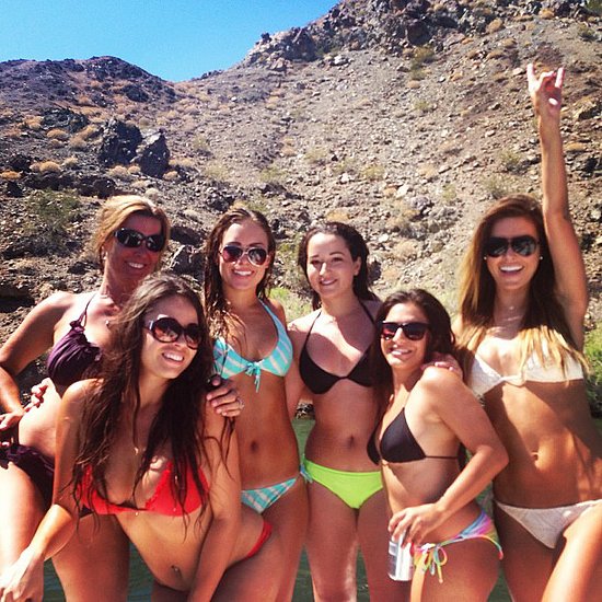 Audrina Patridge and her friends let loose in their bikinis.
Source: Instagram user audrinapatridge
Audrina Patridge and her friends let loose in their bikinis.
Source: Instagram user audrinapatridge