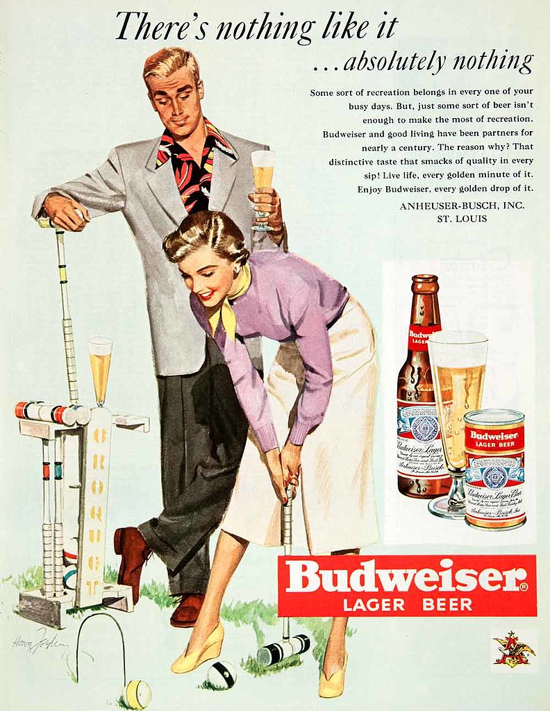 Beer and croquet . . . why not?
Beer and croquet . . . why not?