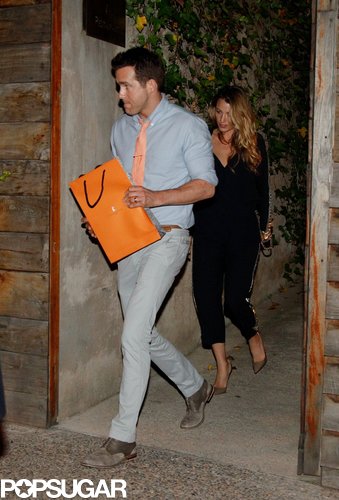 Blake and Ryan Make Time For Date Night During a Busy Barcelona Trip Blake and Ryan Make Time For Date Night During a Busy Barcelona Trip