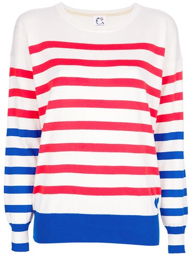 If you're celebrating the holiday somewhere chilly (including heavily air-conditioned spaces), then it'd be smart to pack a festive pullover like this striped Cats by Tsumori Chisato option ($230).
If you're celebrating the holiday somewhere chilly (including heavily air-conditioned spaces), then it'd be smart to pack a festive pullover like this striped Cats by Tsumori Chisato option ($230).