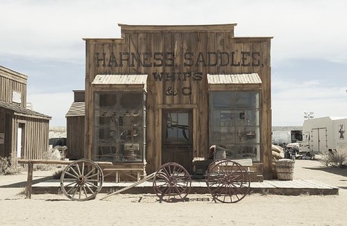The set of The Lone Ranger.
The set of The Lone Ranger.