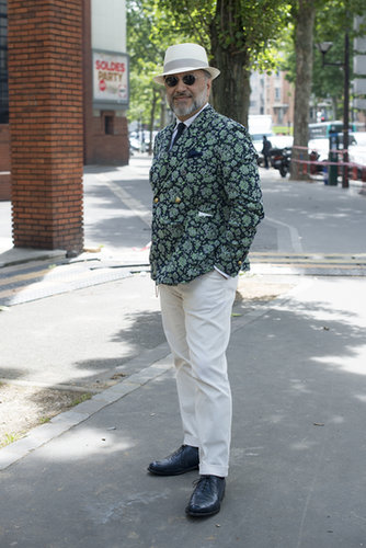 Dapper gents aren't afraid of a bold sport coat. We love this gentleman's unique option.
Dapper gents aren't afraid of a bold sport coat. We love this gentleman's unique option.