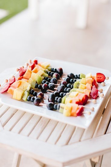 Rainbow Fruit Kabobs Rainbow Fruit Kabobs