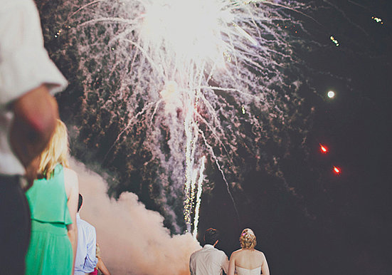 Nothing like a fireworks show to cap off a fun Illinois farm wedding.
Photo by Our Labor or Love via 100 Layer Cake
Nothing like a fireworks show to cap off a fun Illinois farm wedding.
Photo by Our Labor or Love via 100 Layer Cake