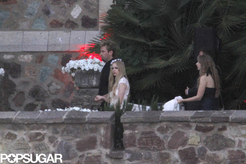Avril Lavigne Marries Chad Kroeger in a Black Wedding Dress! Avril Lavigne Marries Chad Kroeger in a Black Wedding Dress!