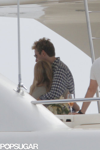 Avril Lavigne and Chad Kroeger showed PDA on a yacht.
Avril Lavigne and Chad Kroeger showed PDA on a yacht.
