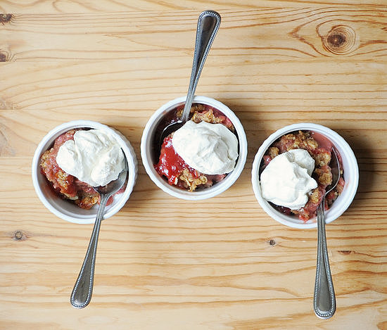 Rhubarb Crumble Rhubarb Crumble