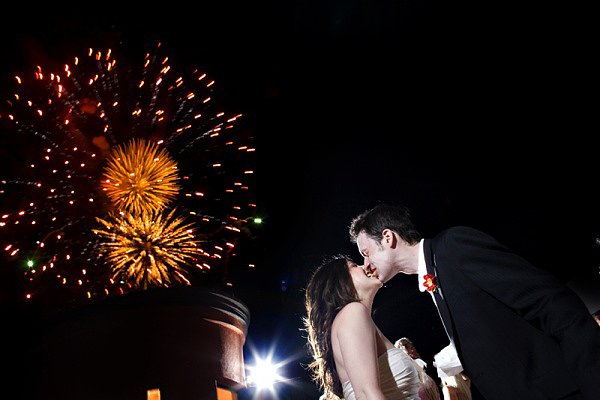 These lovebirds got affectionate during the fireworks show at their wedding.
Photo by Our Labor of Love via Style Me Pretty
These lovebirds got affectionate during the fireworks show at their wedding.
Photo by Our Labor of Love via Style Me Pretty