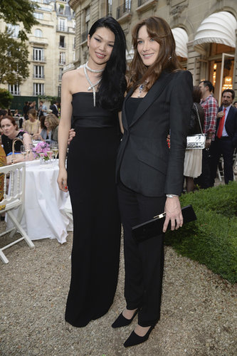 Carla Bruni with Lv Yan at the unveiling of the Bulgari Diva fine jewelry collection in Paris.
Photo courtesy of Bulgari
Carla Bruni with Lv Yan at the unveiling of the Bulgari Diva fine jewelry collection in Paris.
Photo courtesy of Bulgari