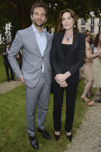 Bradley Cooper and Carla Bruni at the unveiling of the Bulgari Diva fine jewelry collection in Paris.
Photo courtesy of Bulgari
Bradley Cooper and Carla Bruni at the unveiling of the Bulgari Diva fine jewelry collection in Paris.
Photo courtesy of Bulgari