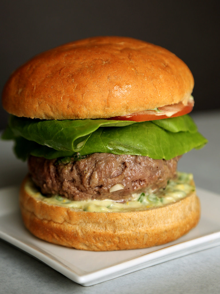Brie-Stuffed Burger Brie-Stuffed Burger