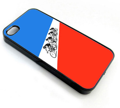 French flag colors and a row of bicyclists? This Tour de France iPhone case ($15) represents on all fronts.
French flag colors and a row of bicyclists? This Tour de France iPhone case ($15) represents on all fronts.