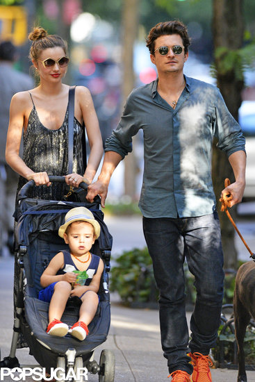 Miranda Kerr and Orlando Bloom took Flynn to Central Park.
Miranda Kerr and Orlando Bloom took Flynn to Central Park.
