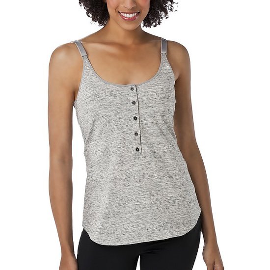 Target's Gilligan & O'Malley line is known for being comfy and allowing supereasy access, and this basic but essential henley nursing cami ($17, originally $20) is no exception.
Target's Gilligan & O'Malley line is known for being comfy and allowing supereasy access, and this basic but essential henley nursing cami ($17, originally $20) is no exception.