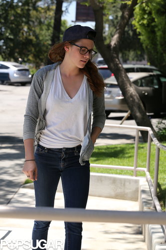 Kristen Stewart headed to a studio in LA.
Kristen Stewart headed to a studio in LA.