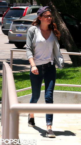 Kristen Stewart Gets Back to Work in Her Signature Style Kristen Stewart Gets Back to Work in Her Signature Style