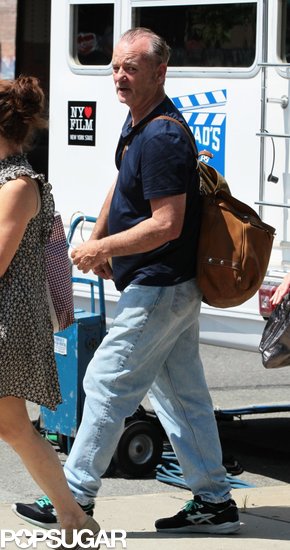 Bill Murray filmed scenes for St. Vincent de Van Nuys on Monday in New York's Brooklyn borough.
Bill Murray filmed scenes for St. Vincent de Van Nuys on Monday in New York's Brooklyn borough.