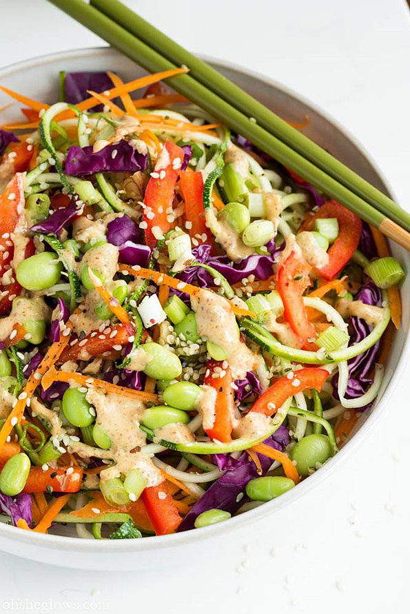 Raw Pad Thai Salad Raw Pad Thai Salad