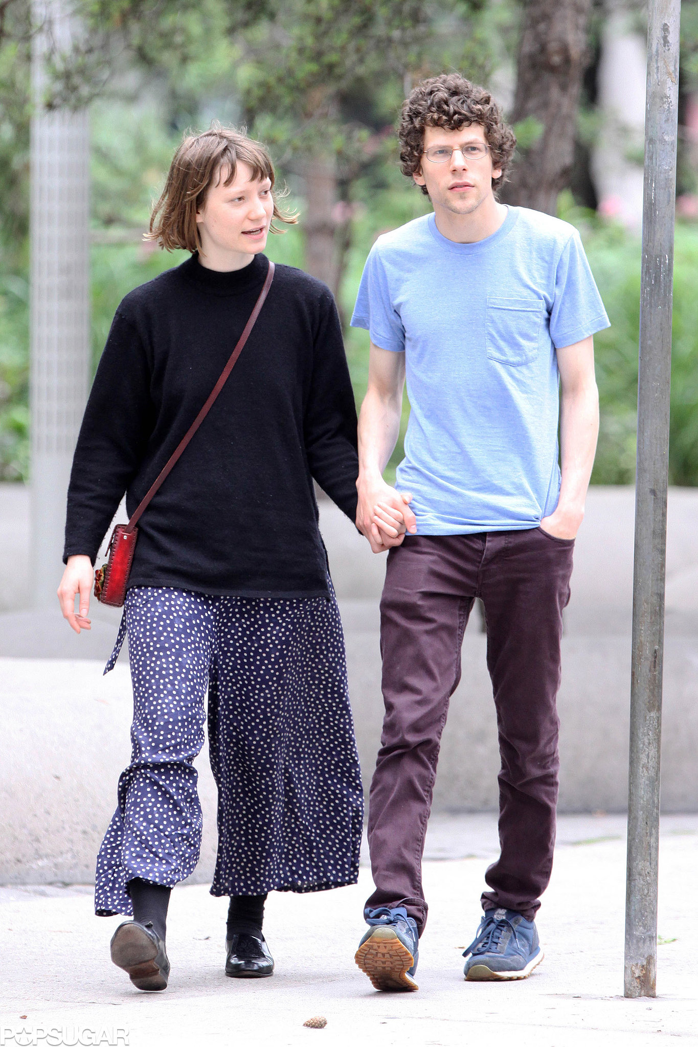 Mia Wasikowska couple