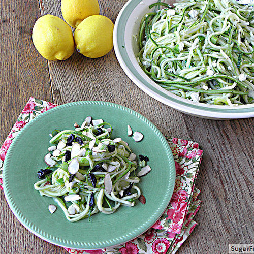 Fresh Zucchini Salad With Lemon Vinaigrette Fresh Zucchini Salad With Lemon Vinaigrette