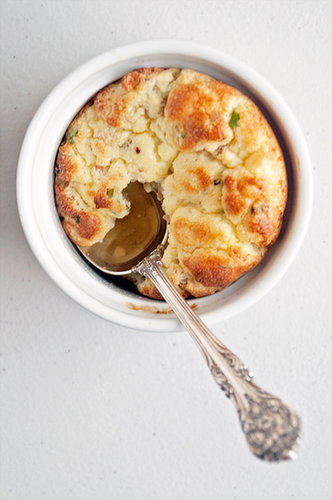 Ham and Cheese Soufflés Ham and Cheese Soufflés