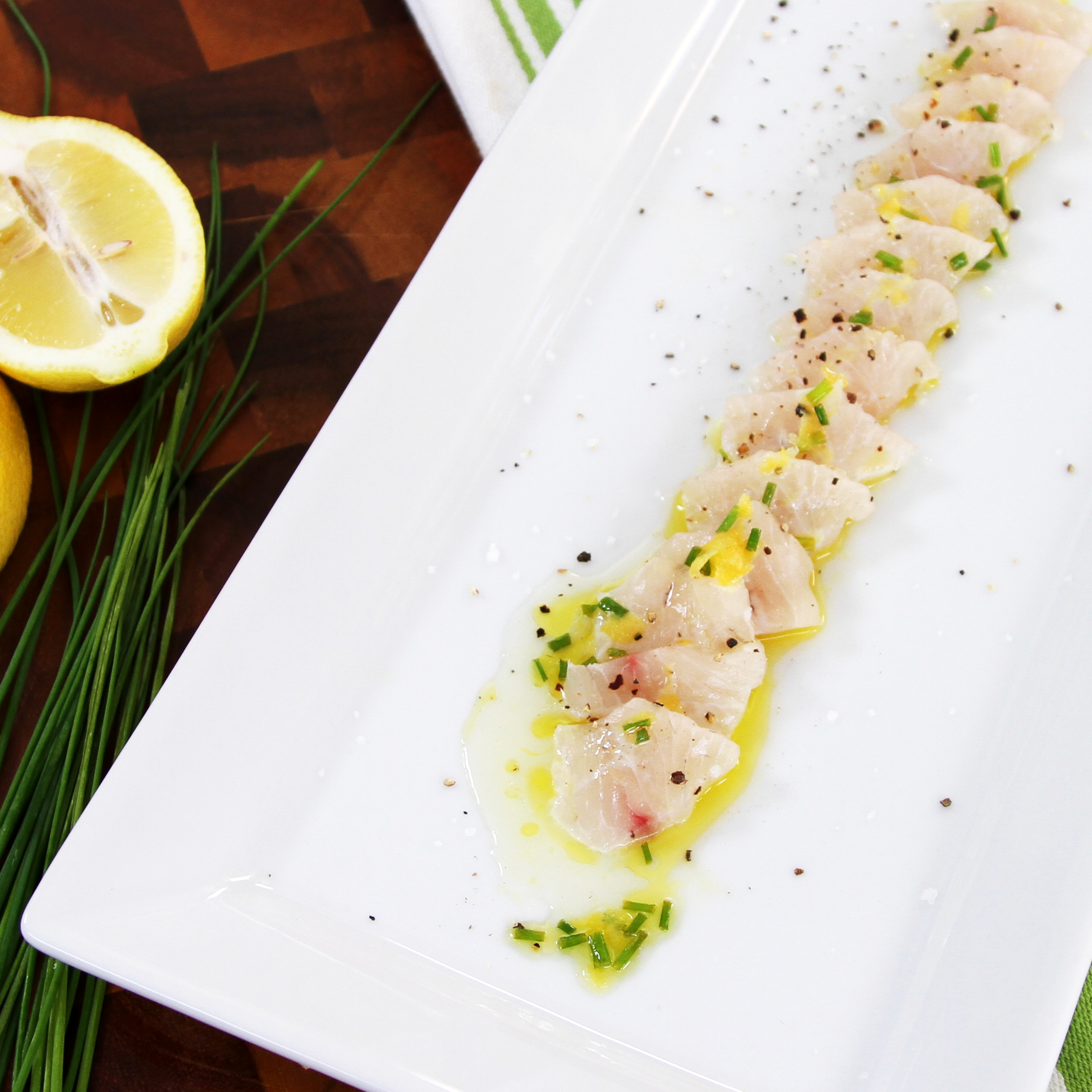 Halibut Crudo Is Easy, Elegant, and Summer-Friendly