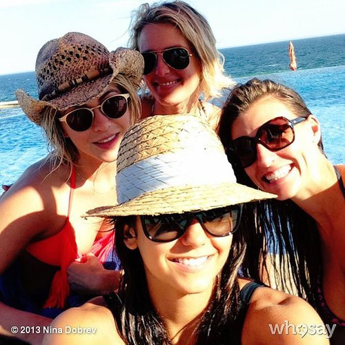 Nina Dobrev took a picture with friends.
Source: Nina Dobrev on WhoSay
Nina Dobrev took a picture with friends.
Source: Nina Dobrev on WhoSay