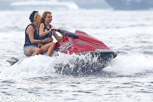 Rihanna and Bikini-Clad Cara Make a Splash in Monaco Rihanna and Bikini-Clad Cara Make a Splash in Monaco