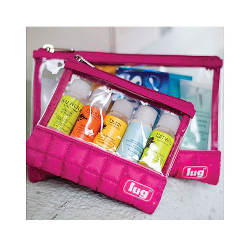 The flat style of the Lug Clearview Makeup Envelopes ($19) means they don't take up much space in your luggage, and the transparent finish is something airport officials will adore.
The flat style of the Lug Clearview Makeup Envelopes ($19) means they don't take up much space in your luggage, and the transparent finish is something airport officials will adore.