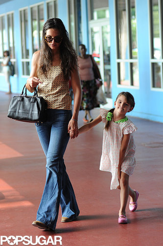 Katie Holmes and Suri Cruise Beat the Heat in NYC Katie Holmes and Suri Cruise Beat the Heat in NYC