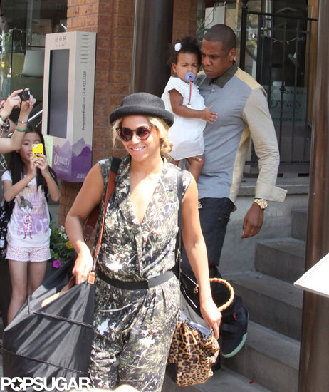 Beyoncé and Jay-Z Make a Pit Stop in Canada With Blue Ivy Beyoncé and Jay-Z Make a Pit Stop in Canada With Blue Ivy